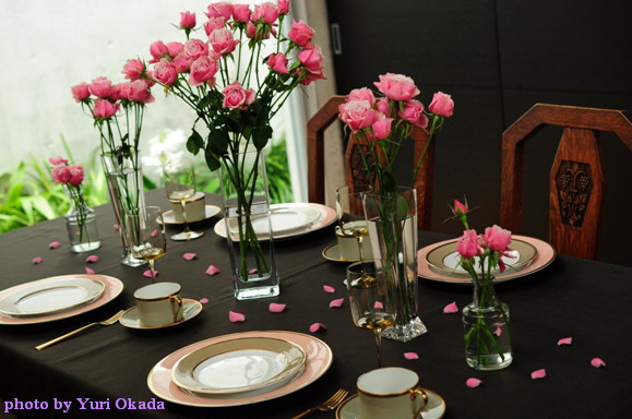 デザイン テーブルコーディネート Vol ３ 花のあるテーブルコーディネート 子供服のブランシェス Branshesコーポレートサイト